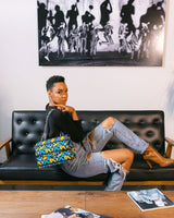 Amefa African Print Large Bag (Satchel) - ZifasBoutique