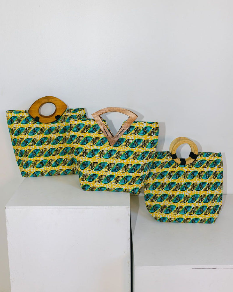 Chima African Print Tote Bag - ZifasBoutique