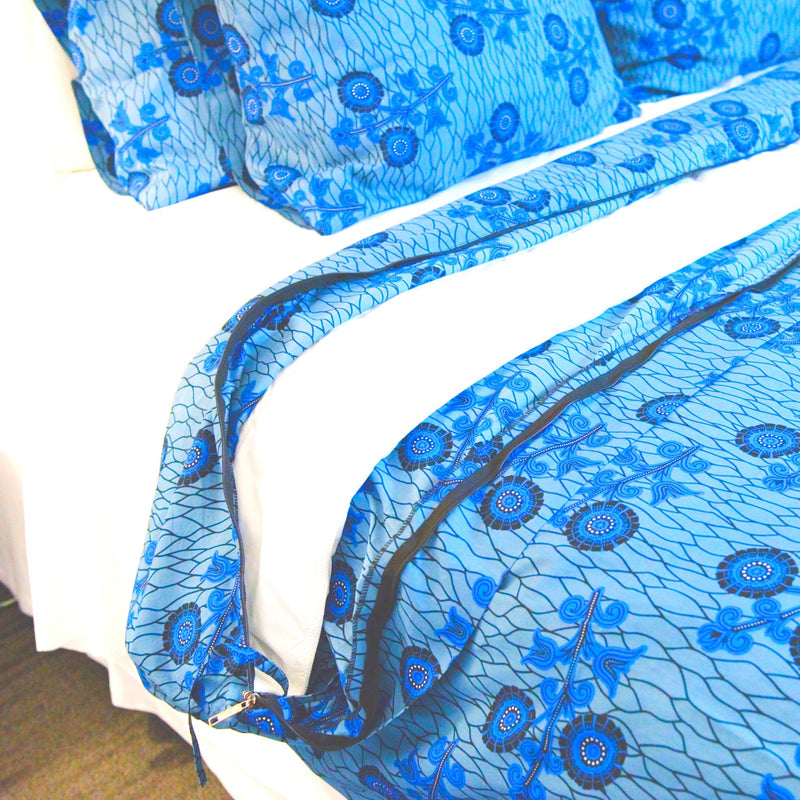 CHIOMA African Print Duvet and Pillow Set - ZifasBoutique