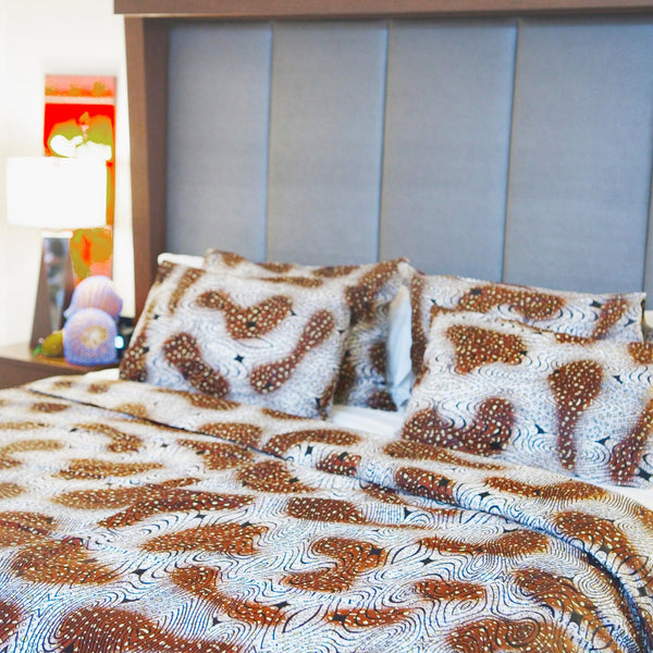 COCO African Print Duvet and Pillow Set - ZifasBoutique