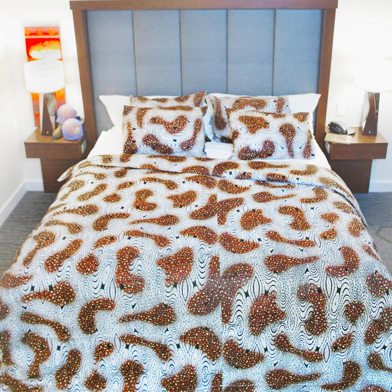 COCO African Print Duvet and Pillow Set - ZifasBoutique