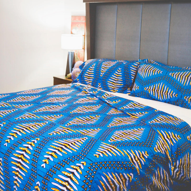 Ella African Print Duvet and Pillow Set - ZifasBoutique