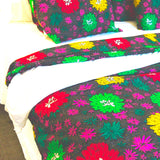 FLEUR African Print Duvet and Pillow Set - ZifasBoutique