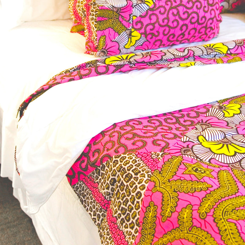 JOLIE African Print Duvet and Pillow Set - ZifasBoutique