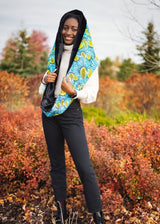 KISI AFRICAN PRINT UNISEX ADULTS' LOOP SCARF. - ZifasBoutique