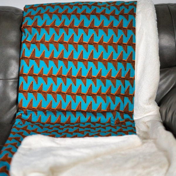 LA DOUCE AFRICAN PRINT THROW/BLANCKET - ZifasBoutique