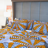 leola African Print Duvet and Pillow Set - ZifasBoutique