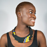  BEADS NECKLACE, African handmade necklaces-ZIFASbOUTIQUE