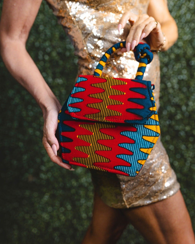 MIKA AFRICAN PRINT MINI BAG - ZifasBoutique