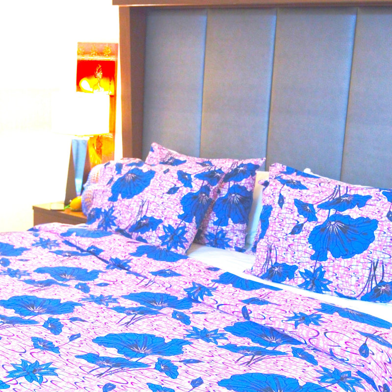 OLIVA African Print Duvet and Pillow Set - ZifasBoutique