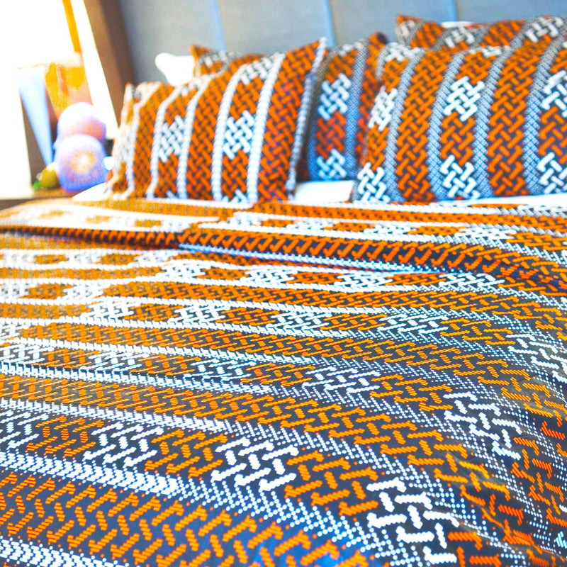 ROI African Print Duvet and Pillow Set - ZifasBoutique